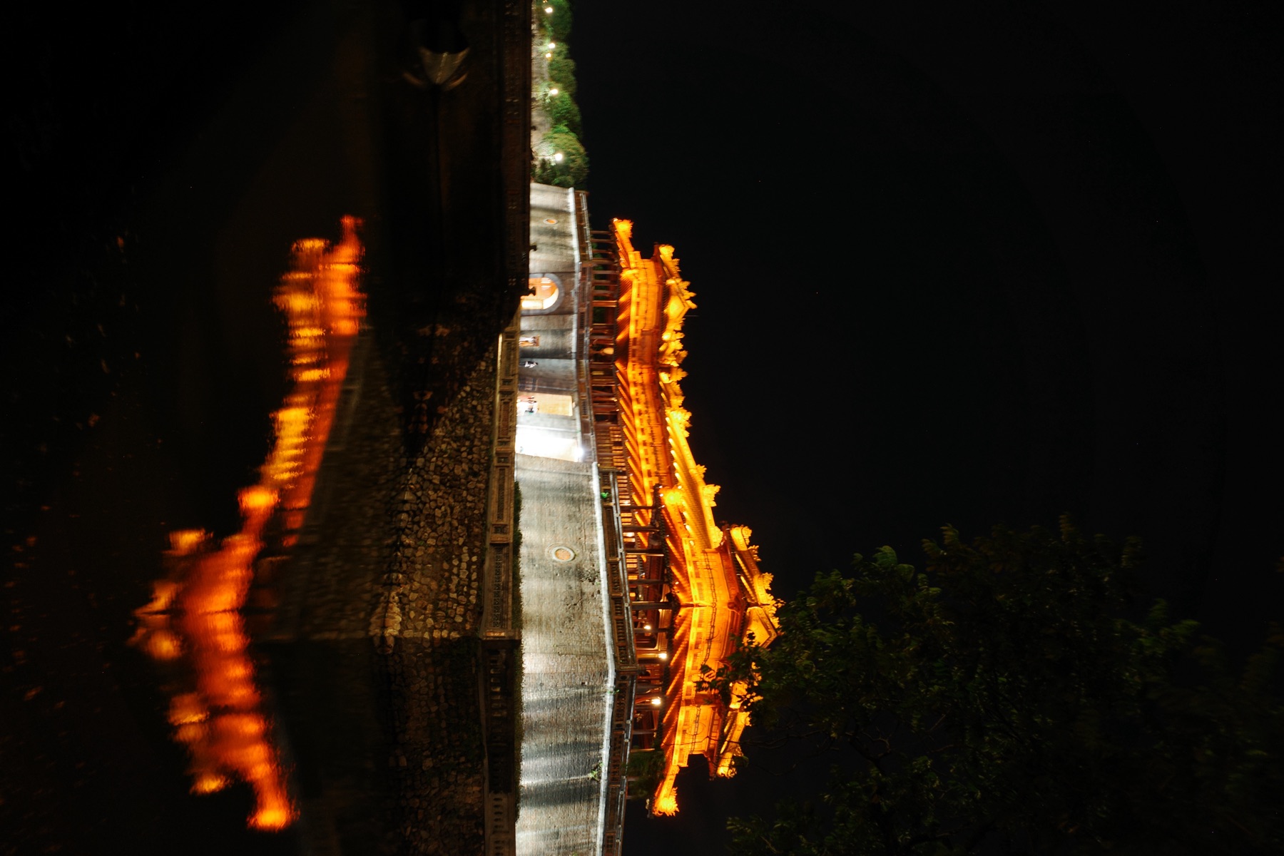 The Imperial City at night, Huế