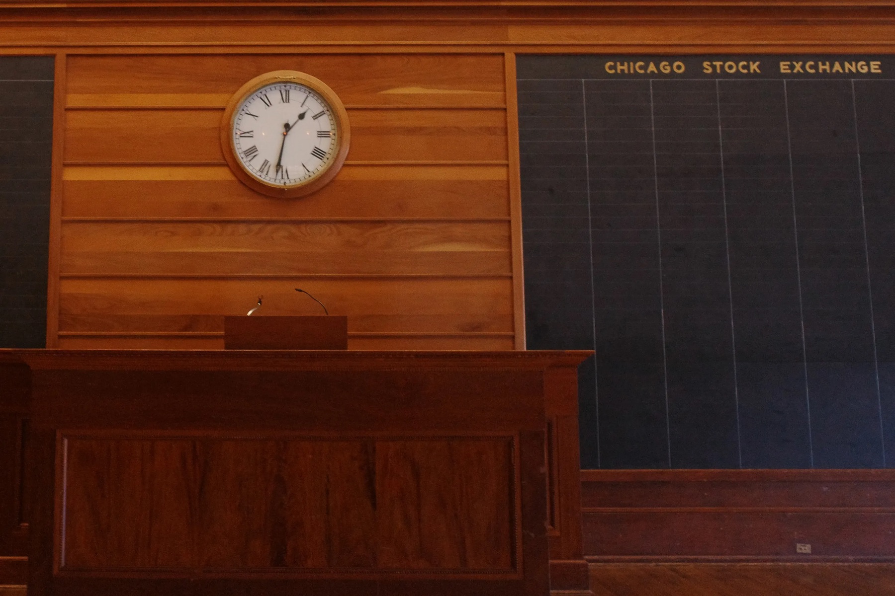 The Chicago Stock Exchange Trading Room