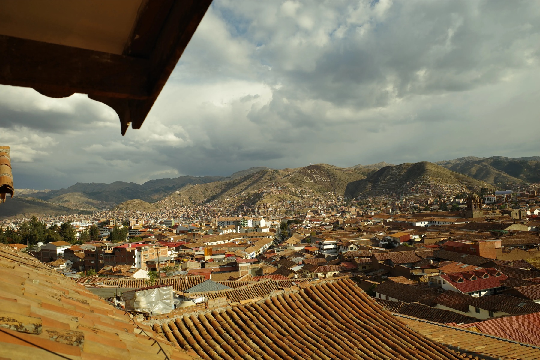Clouds over the valley, Cusco