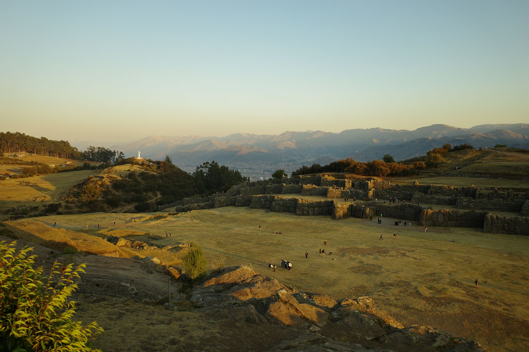 Sacsayhuamán at golden hour, Cusco